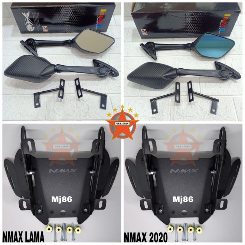 Breket Serpo Servo Nmax Old Dan Nmax New 2020 Paket Spion R25 Harga Termurah