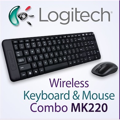 Logitech MK 220 Wireless Combo keyboard + mouse