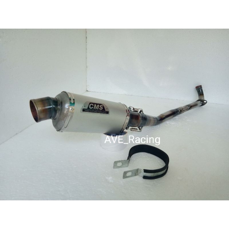 Knalpot racing CMS buat Vega R, RR dll