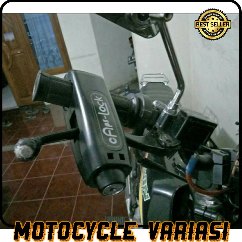 grip lock gembok pengaman motor