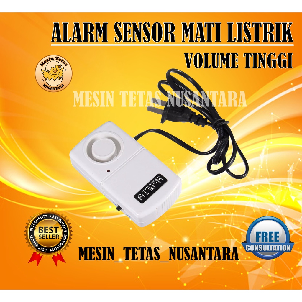 Power Failure Alarm Sensor Alarm Mati Listrik PLN Padam