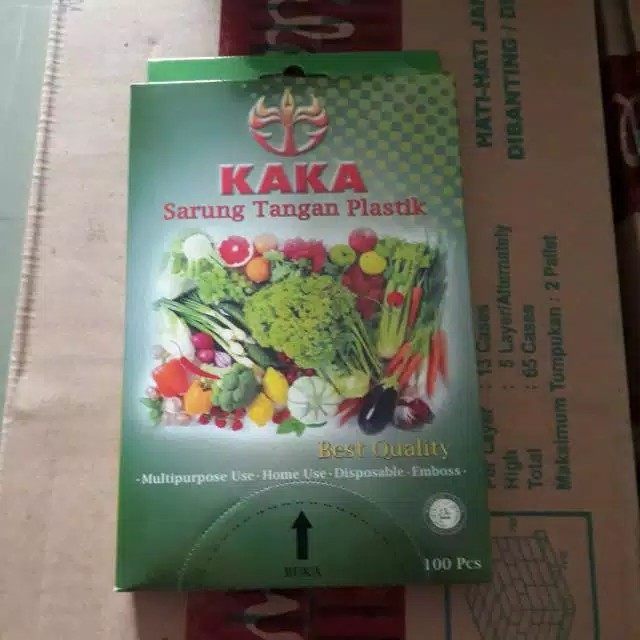 Sarung Tangan Plastik Isi 100 Pcs