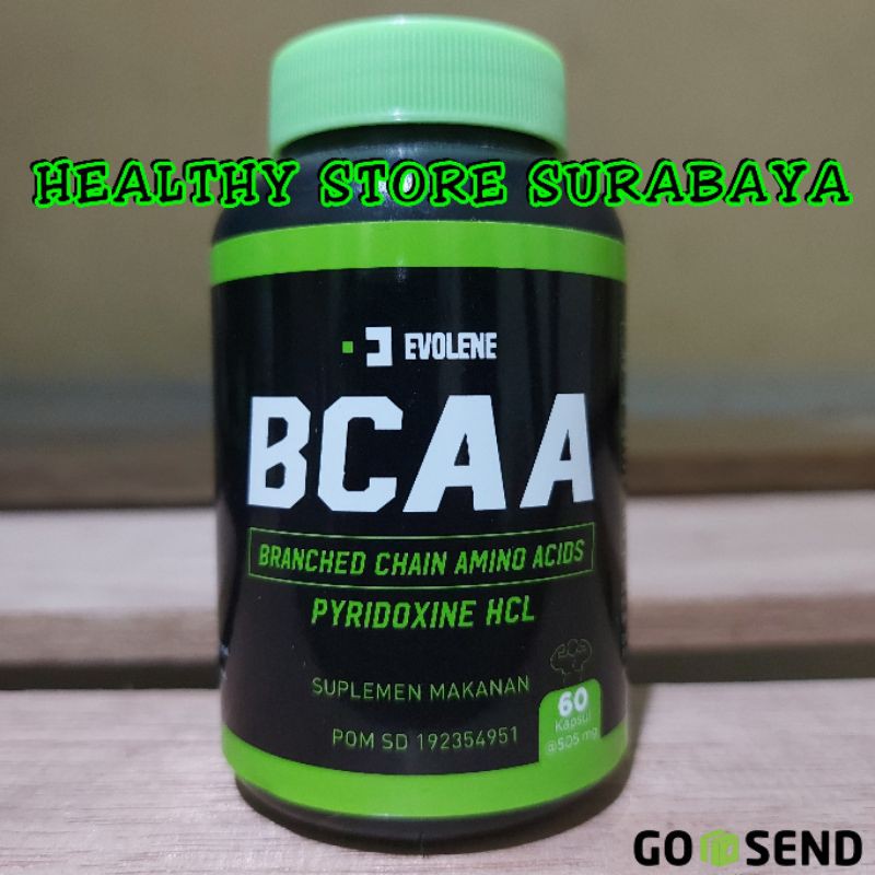 Evolene Bcaa 60 Kapsul Bpom Asam Protein 60 Capsule Amino Acid 60kapsul Suplemen Gym On Fitnes Mutan Shopee Indonesia