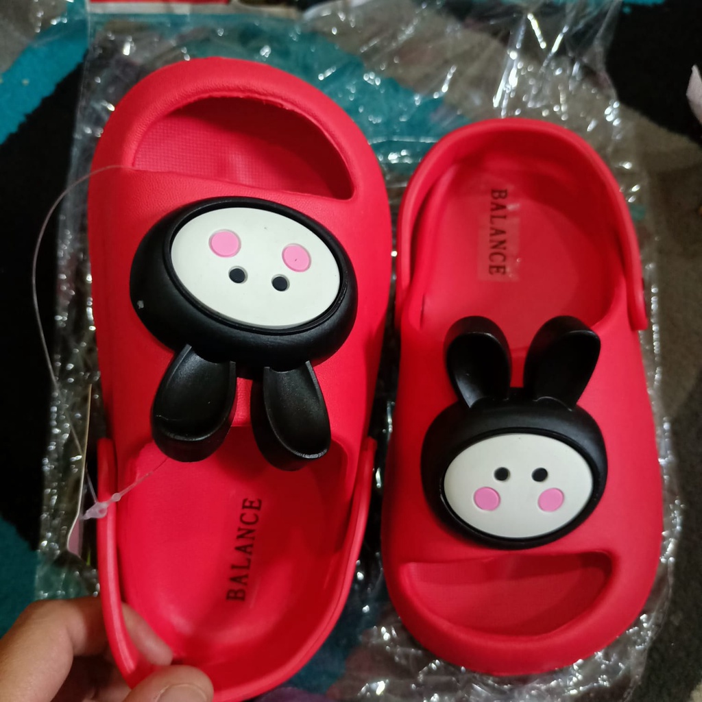 TERBARU BAIM ANAK BUNNY BALANCE 2005-1 18-29/BAIM ANAK KELINCI SANDAL IMUT DAN LUCU