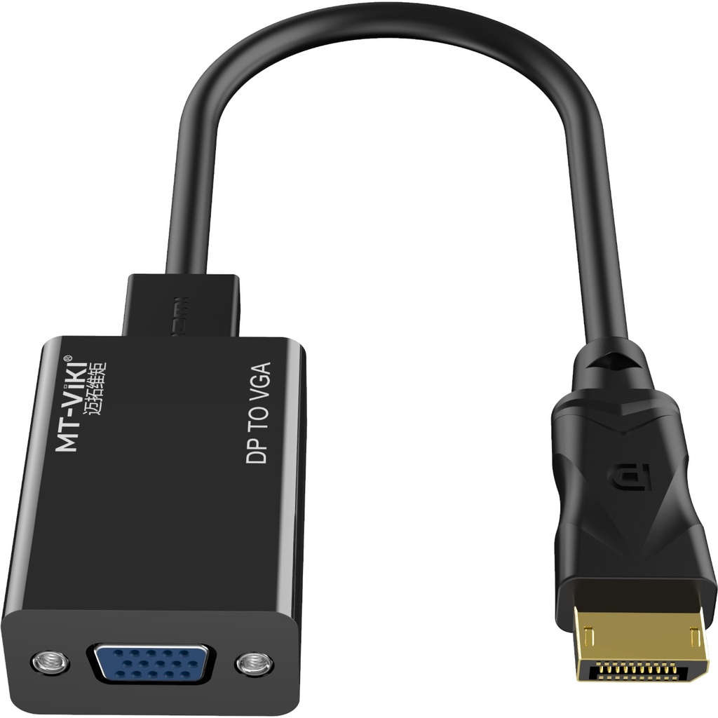 Displayport display port to vga converter mt-viki 1080p full hd mt-dp01 - Konverter dp to d-sub 15 pin dp-01