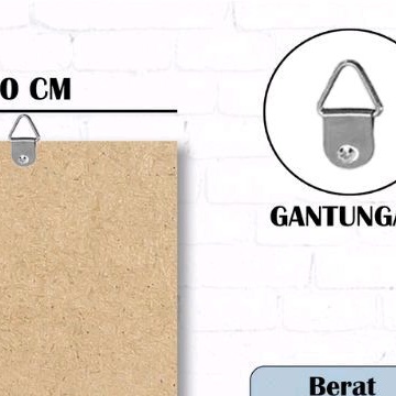 100 pcs CANTELAN + BAUT COCOK PAPAN MDF 6-9 MM ads