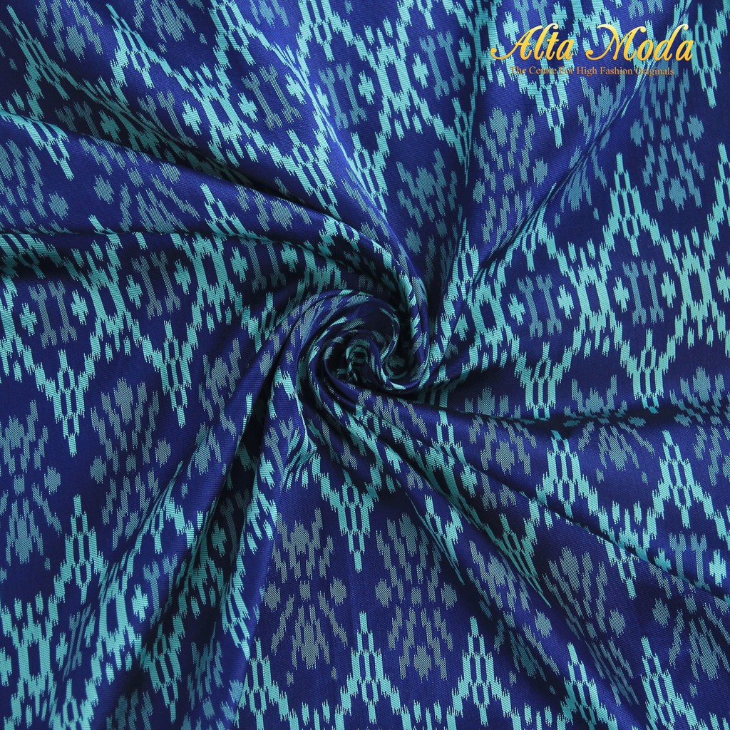 

Alta Moda Songket Motif Rang Rang Biru (1M)