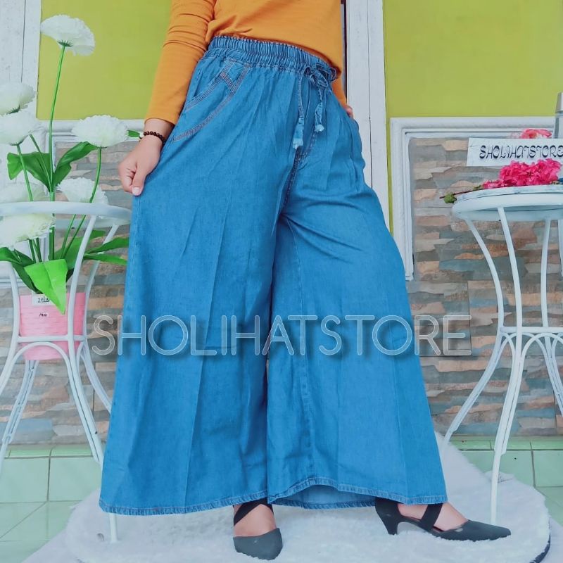 KULOT JEANS SUPER JUMBO / KULOT BIG SIZE LEBAR / KULOT JEANS POLOS JUMBO LEBAR / KULOT JEANS SUPER JUMBO / KULOT JEANS JUMBO / KULOT SOFT JEANS JUMBO MAYUNG / KULOT JEANS SUPER JUMBO / KULOT JUMBO XXL XXXL / KULOT JEANS BIG SIZE / SHOLIHATSTORE