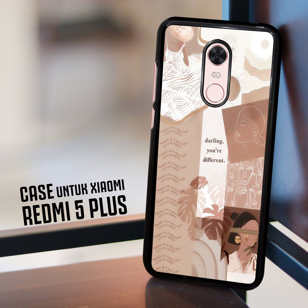 Case Xiaomi Redmi 5 Plus - Fashion Case Motif AESTHETIC - Casing Xiaomi Redmi 5 Plus - Case hp Xiaom