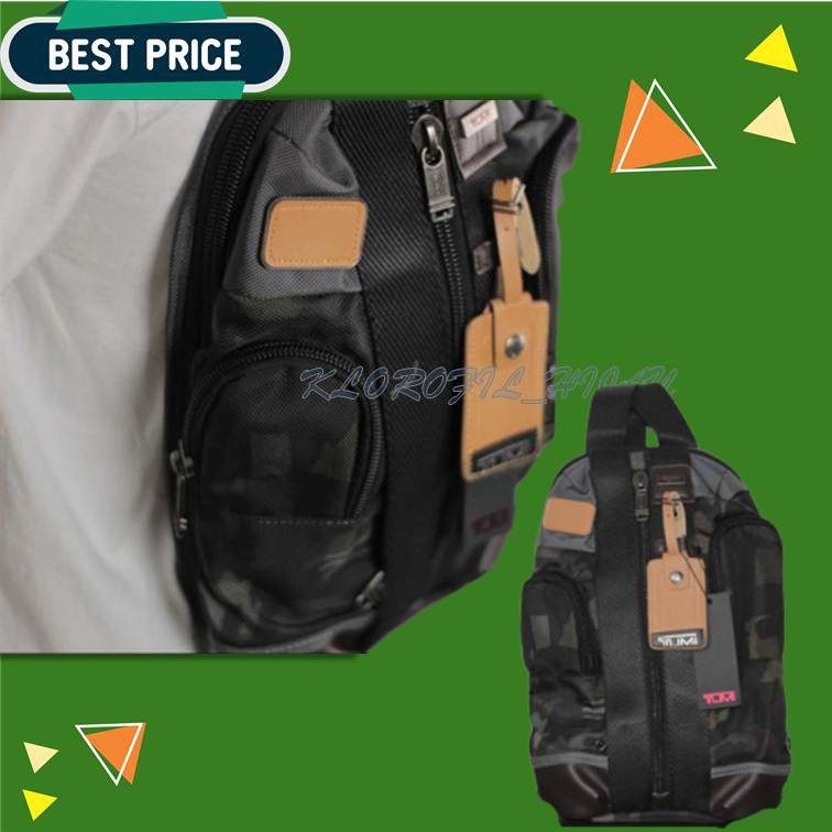 Tas/Taspria/Taspinggang KS607 Tas SelempangSlingbag TUMI SARATOGA Army Premium I KS607