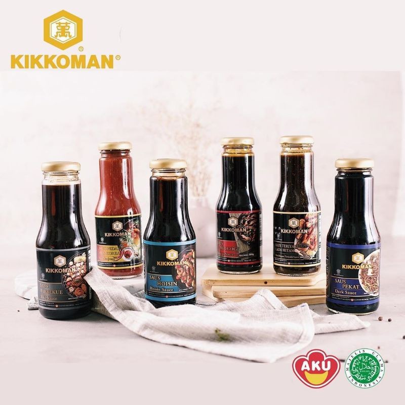 KIKKOMAN - SAUS YAKINIKU HALAL - 300 GR (BOTOL)