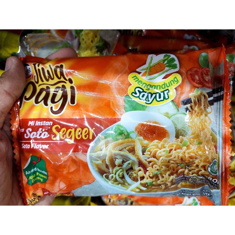

Kobe Jiwa Pagi Mi Instan kuah rasa Soto Segeer