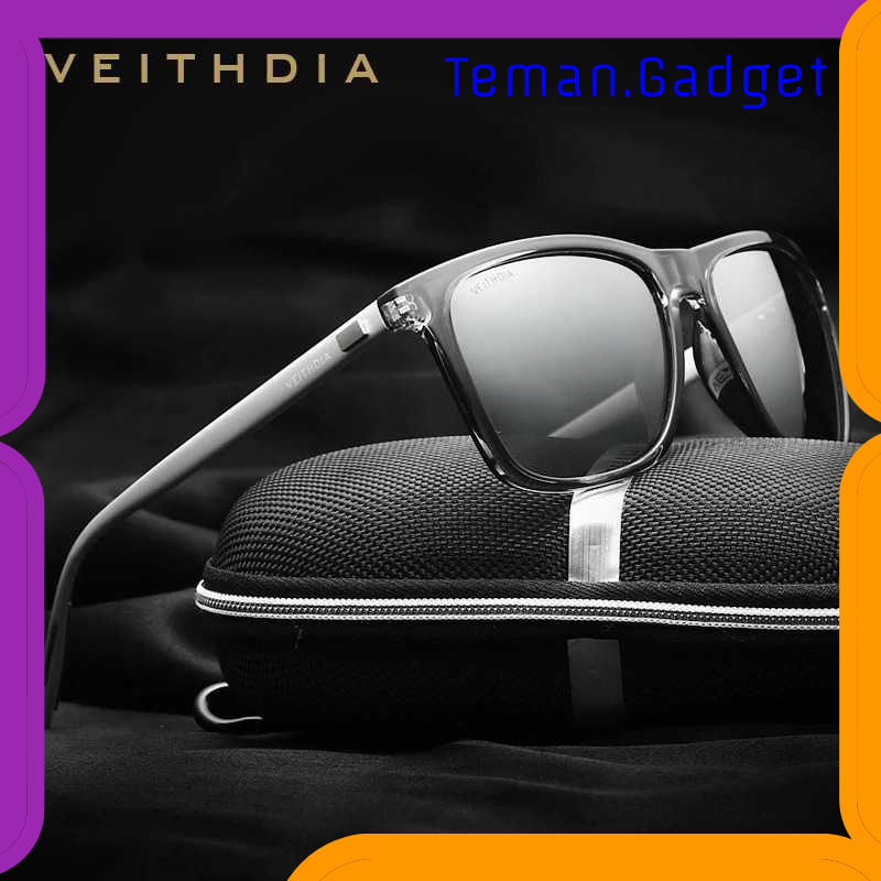 TG-EA026 VEITHDIA KACAMATA RETRO UV POLARIZED PHOTOCHROMIC SUNGLASSES - 6108