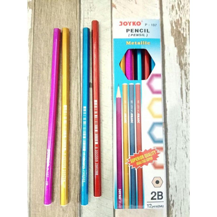 

Pensil 2B P107 Joyko (12pcs)