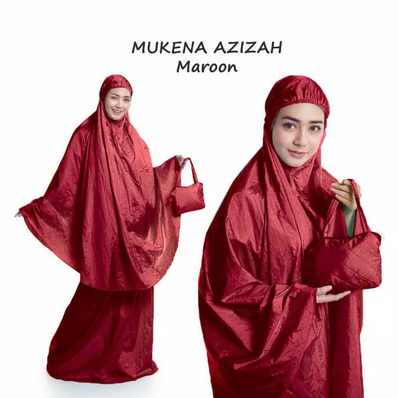 MUKENA AZIZAH PARASUT TRAVELING