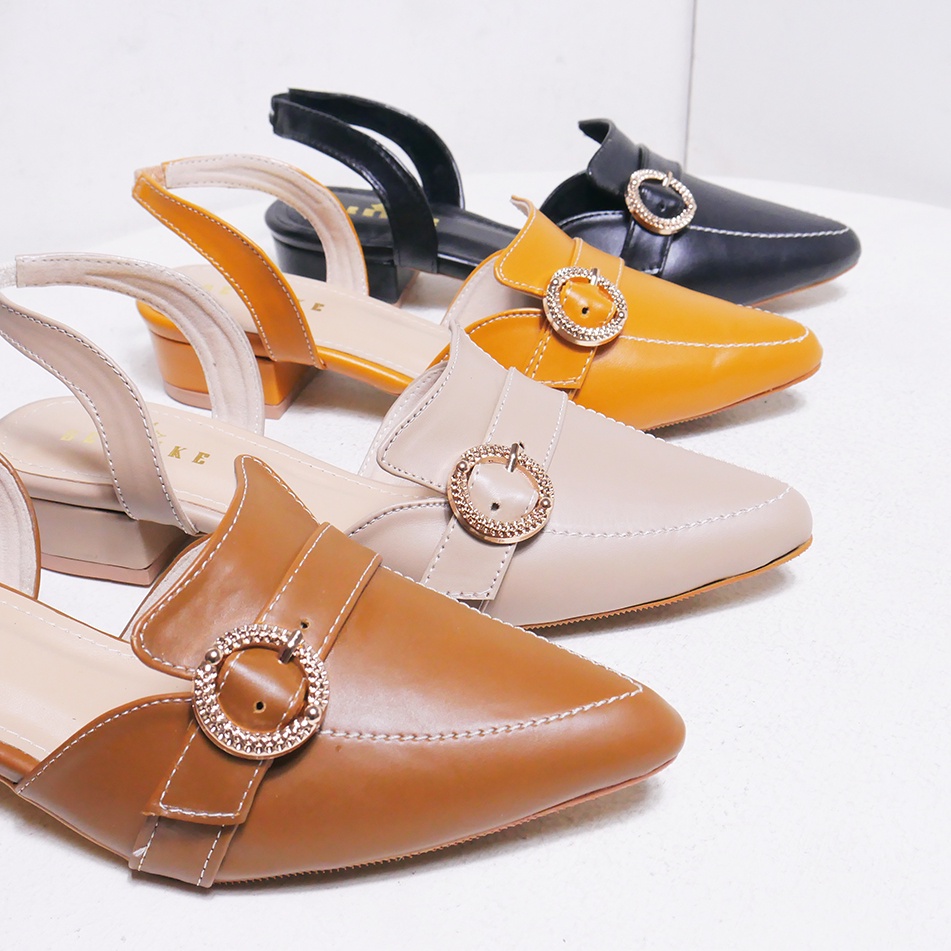 Bernike Shoes - Sepatu Wanita Nariya Slingback Heels Wanita 3 cm