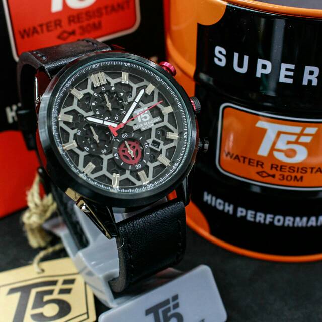 JAM TANGAN PRIA T5 H3737 CHRONOGRAPH ORIGINAL TAHAN AIR