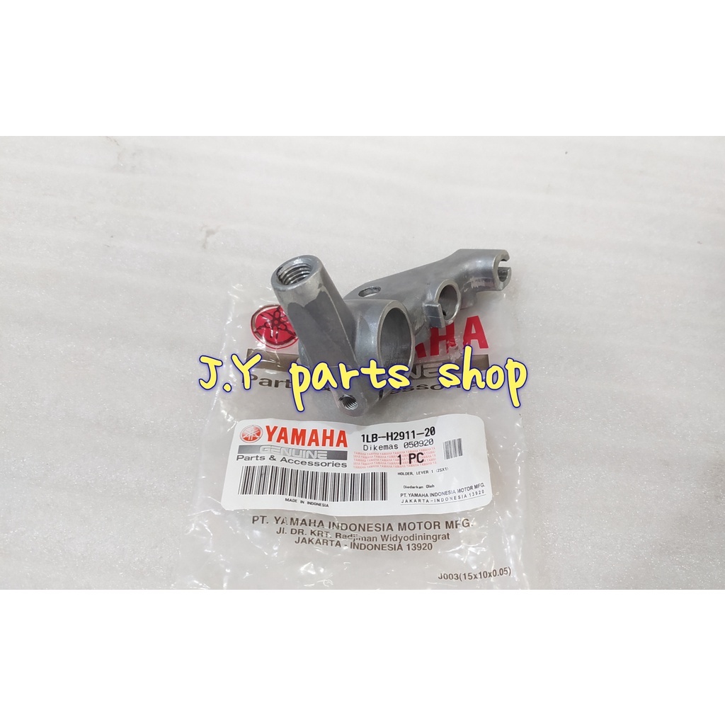 BRACKET HOLDER LEVER DUDUKAN HANDEL HANDLE REM BELAKANG SPION KIRI XEON RC GT 125 ORIGINAL YGP 1LB-H2911-20