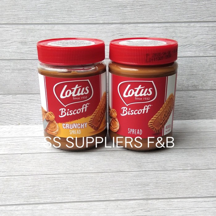 

Lotus Biscoff Crunchy Biscuit Spread 380G / 400 G / Selai Biscoff Spread