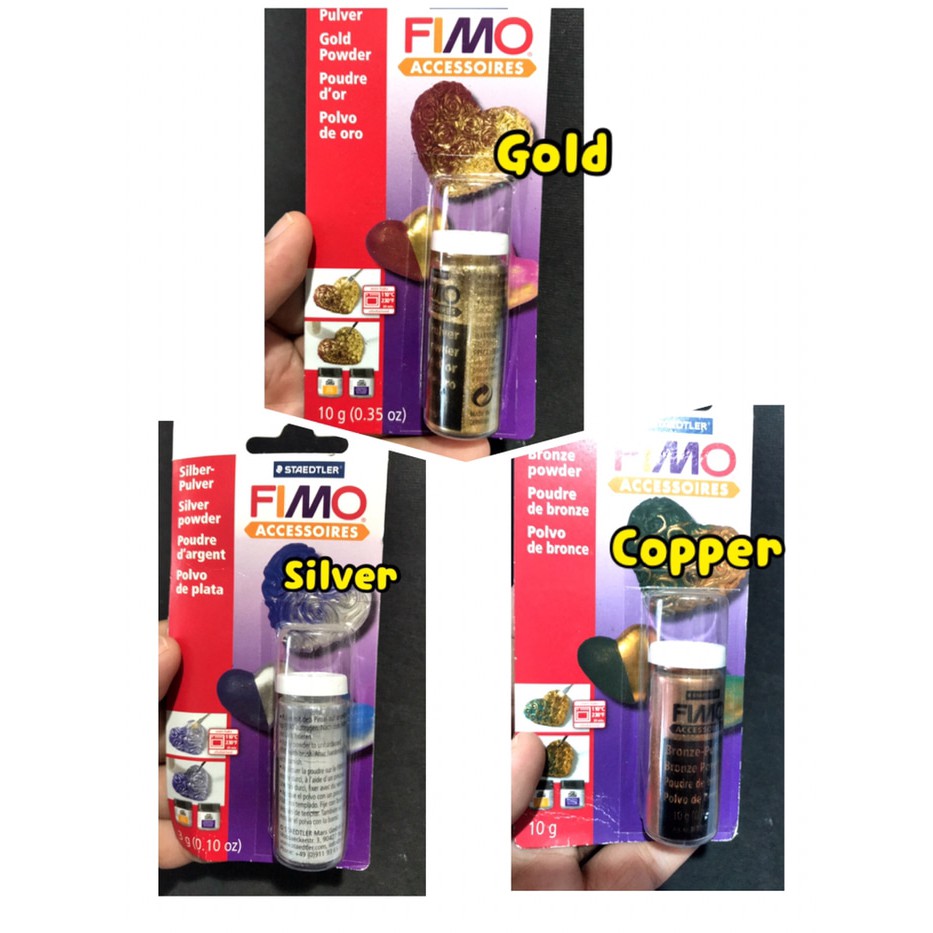 fimo metallic powder fimo glitter powder