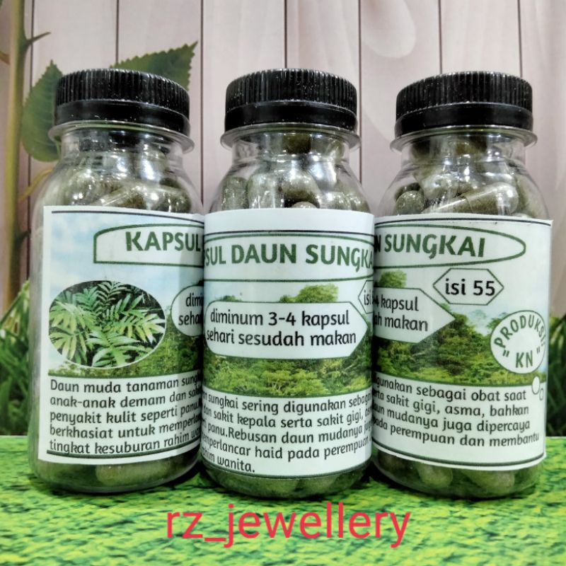 Jual Kapsul Daun Sungkai Asli Kalimantan Shopee Indonesia 