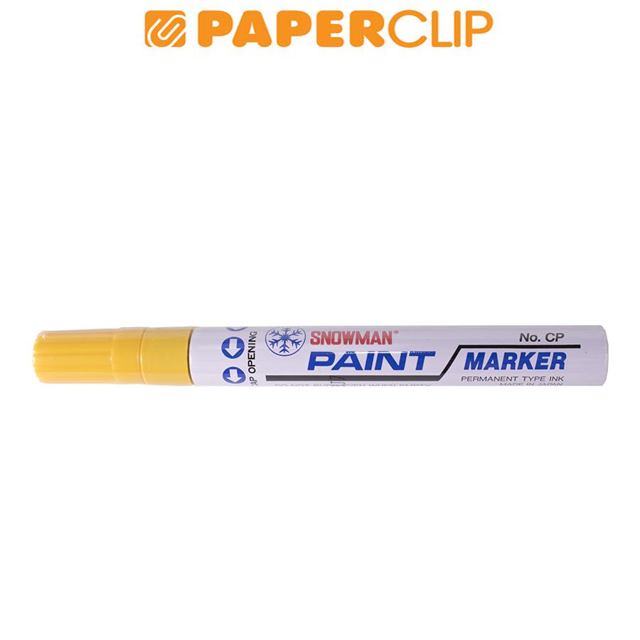 

PAINT MARKER SNOWMAN CAN PAINT YELLOW