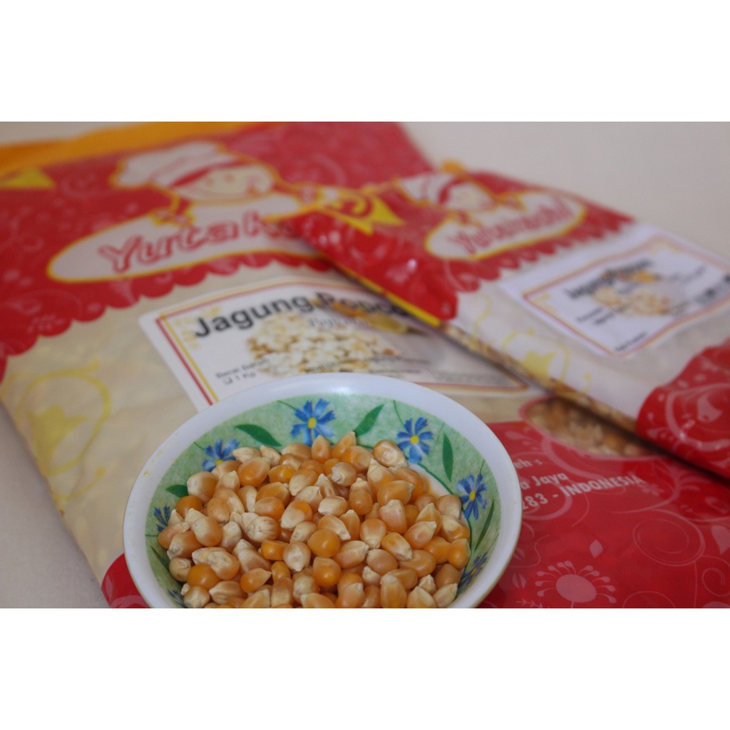 Jagung Popcorn Super 1Kg Mentah Yutakachi / Jagung Popcorn Mentah Kiloan / Jagung Berondong Super / Pusat Bumbu