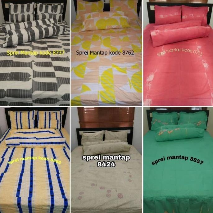 sprei perca My Love uk 140x200 bahan katun CVC