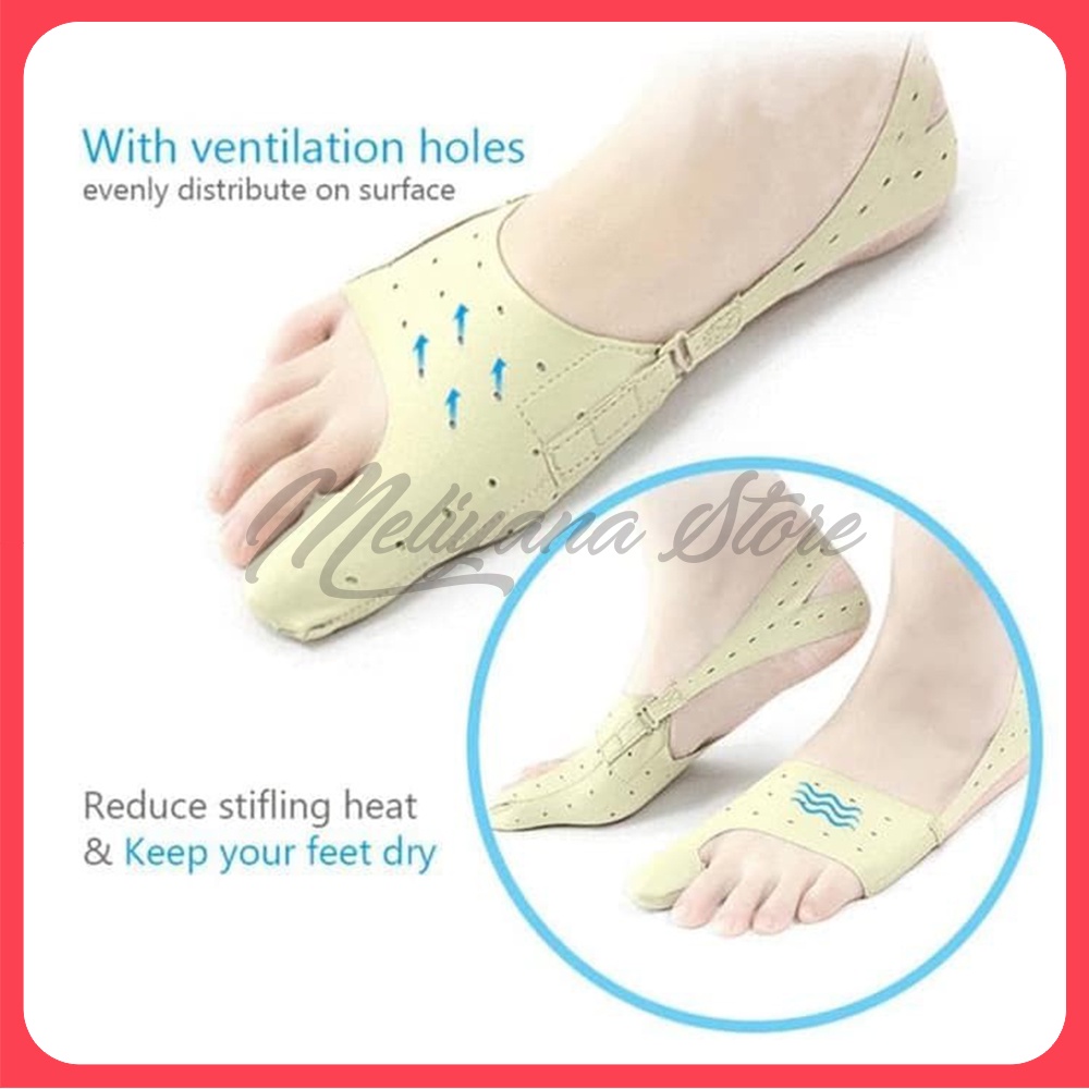 Alat Terapi Jempol Besar Bones Toe Separator Elastis Bunion Corrector