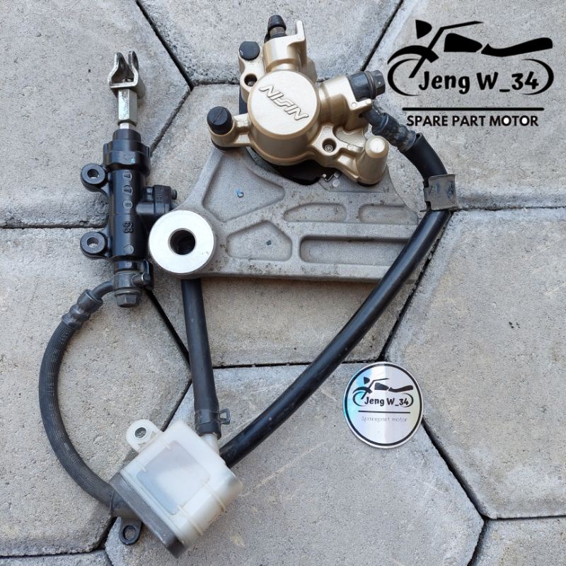 CAKRAM BELAKANG FULLSET MASTER KALIPER OLD CB 150R NEW CB 150R LED ORIGINAL