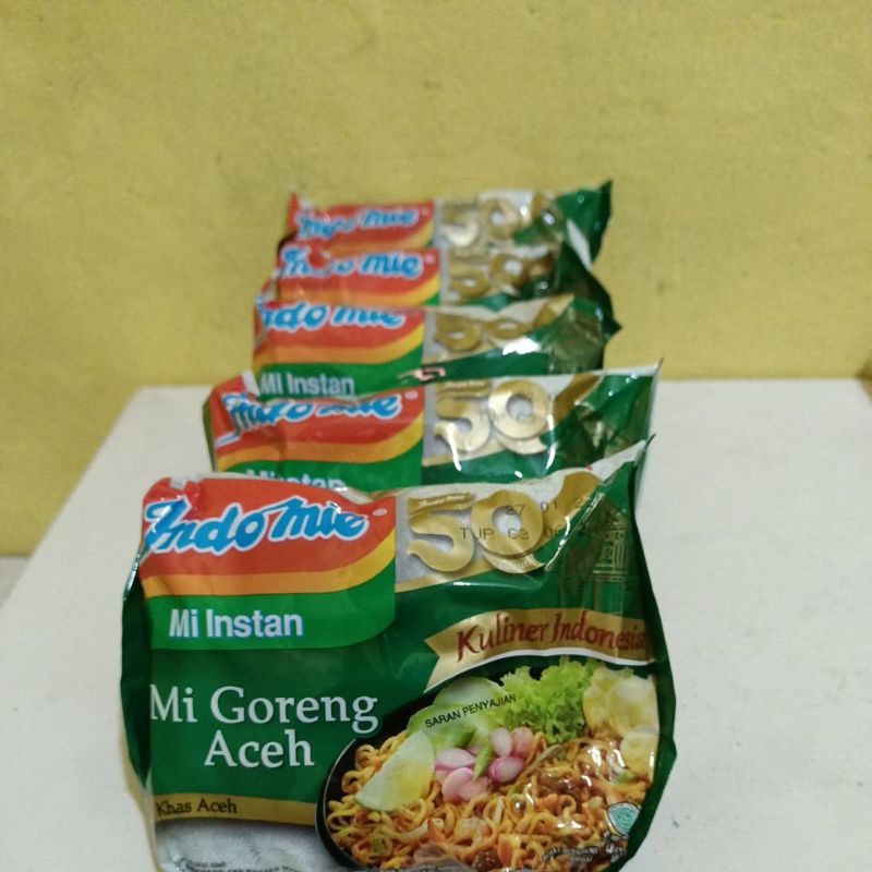 

Indomie goreng Aceh/isi 5 pcs