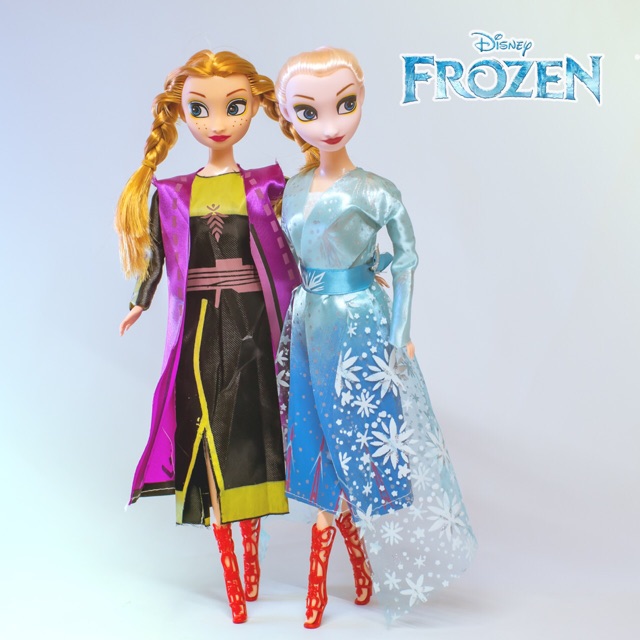 Boneka Barbie FROZEN ANA DAN ELSA