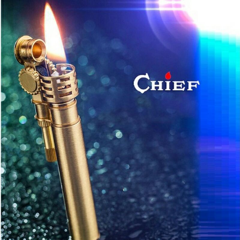 Korek vintage sumbu unik Chief Bulat