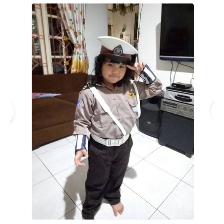 Baju POLWAN anak / Polisi wanita cilik