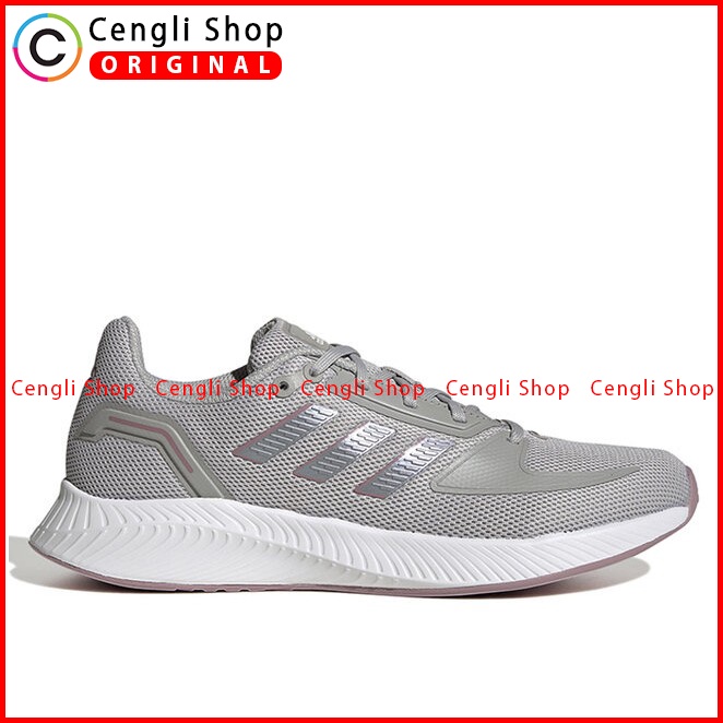 SEPATU RUNNING ADIDAS PRIA ORIGINAL SPORT RUN FALCON 2.0 GREY