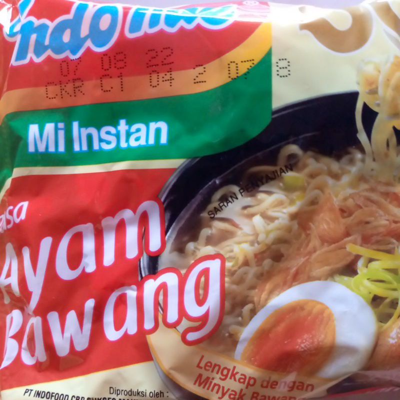 

Mie Instan/Indomie goreng/Indomie Soto/Indomie Ayam Bawang