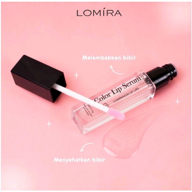 LOMIRA COLOR LIP SERUM BIBIR PINK ALAMI