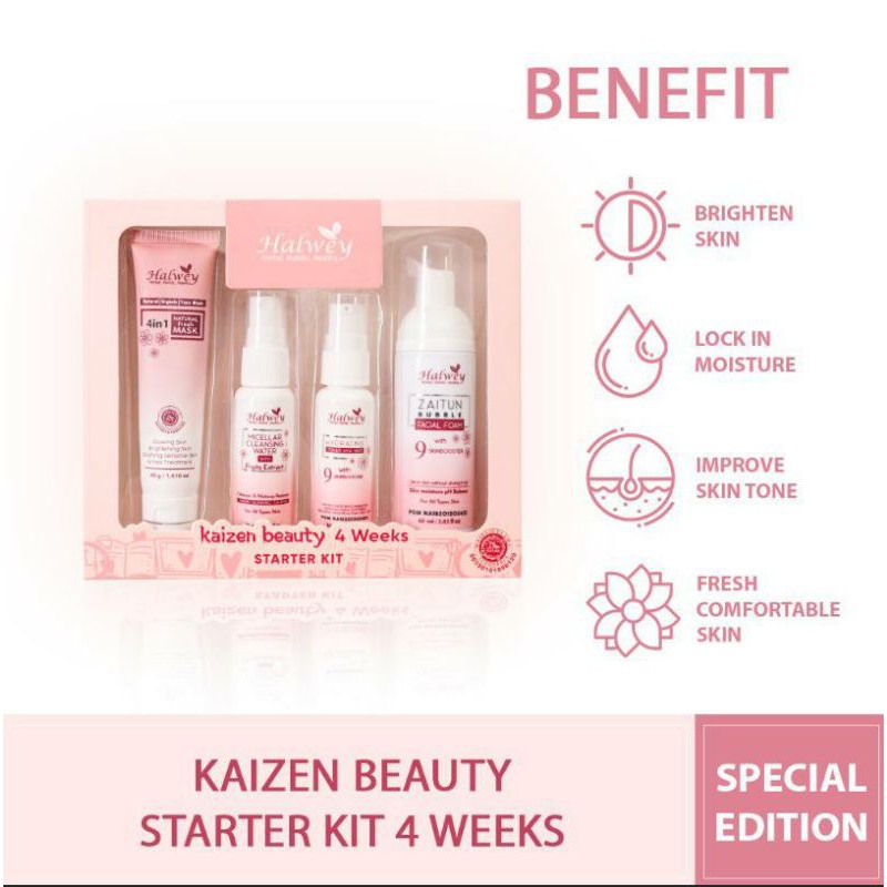 (HALWEY)KAIZEN BEAUTY Starter Kit by Halwey