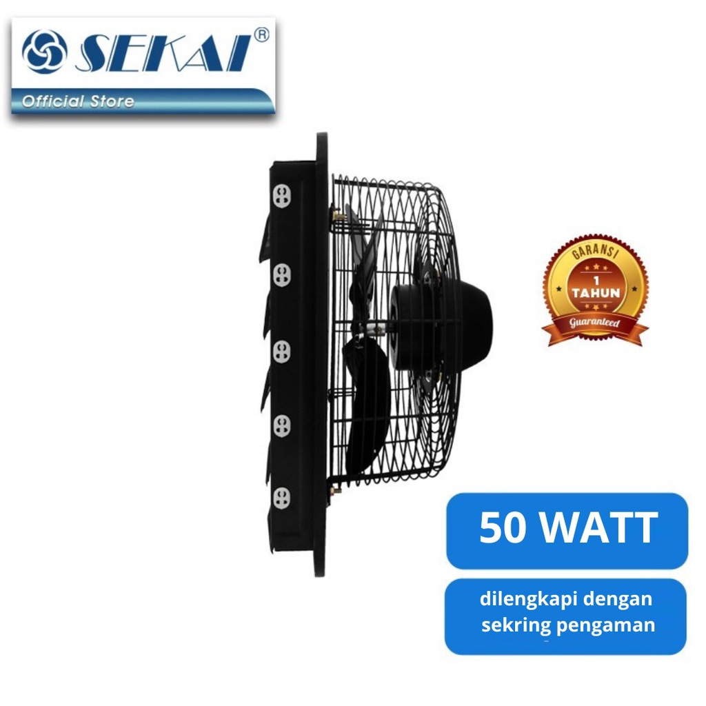 SEKAI EXHAUST FAN DINDING INDUSTRI HEXOS 14 INCH IME 1493 NS