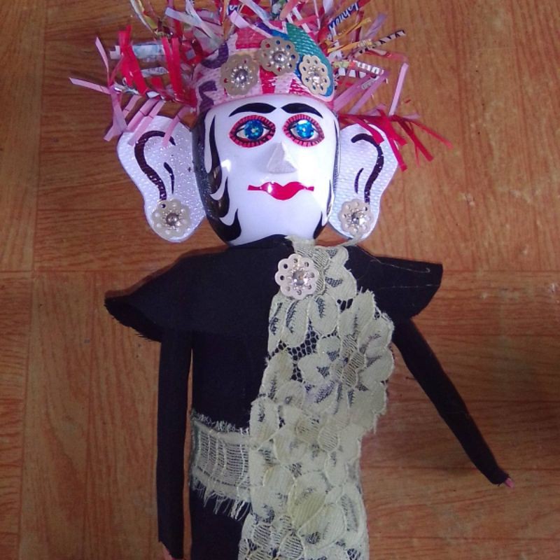 Boneka ondel ondel Ketapong kecil 1 pcs