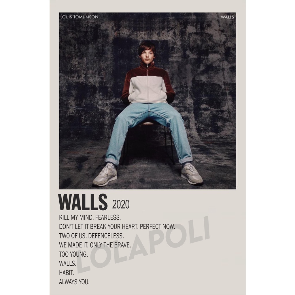 Poster Cover Album Walls - Louis Tomlinson