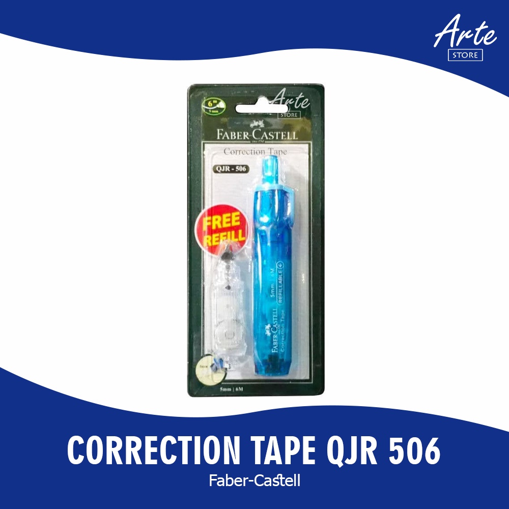 Pita Koreksi - Faber Castell Correction Tape QJR 506