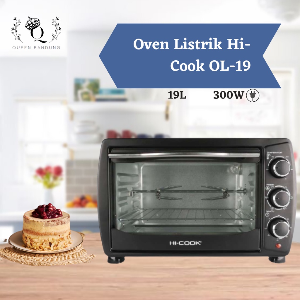 Oven Listrik Hi-Cook OL-19 Hicook Hi cook