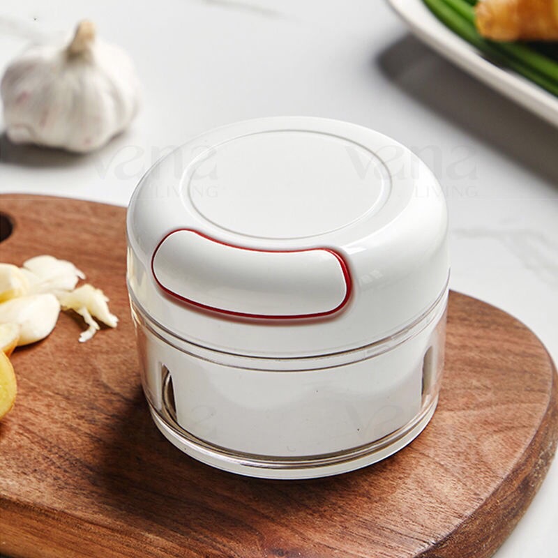 Vana Mini Chopper Bawang Putih dan Cabe Gilingan Daging Manual Tangan Blender Bumbu Speedy