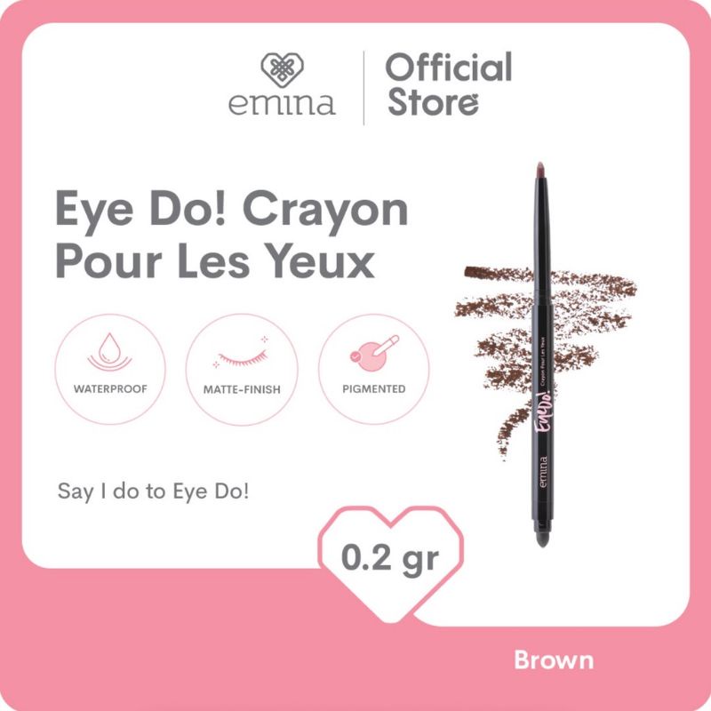 EMINA Eyedo Crayon Pour Les Yeux 0.2g