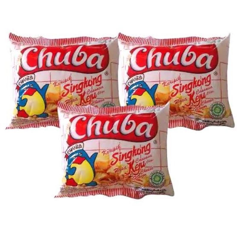 

CHUBA KERIPIK SINGKONG RENCENG ISI 10 ( KEJU , BALADO , BALADO IJO )