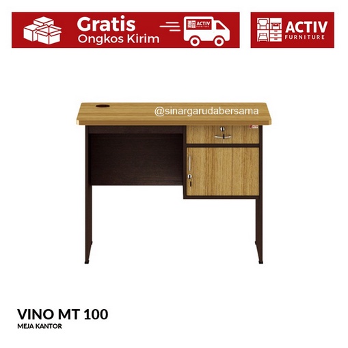 MEJA KANTOR MEJA KERJA MEJA BELAJAR / MEJA SERBAGUNA ACTIV VINO MT 100