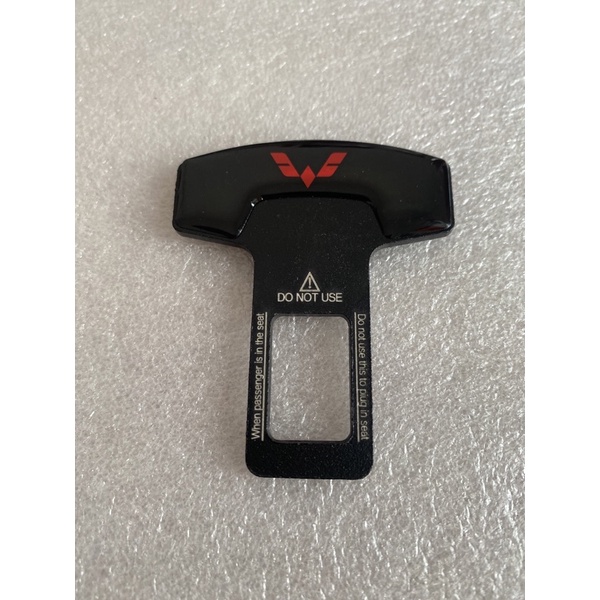 Colokan Seat Belt Mobil Alarm Buzzer Stopper Warna Hitam WULING