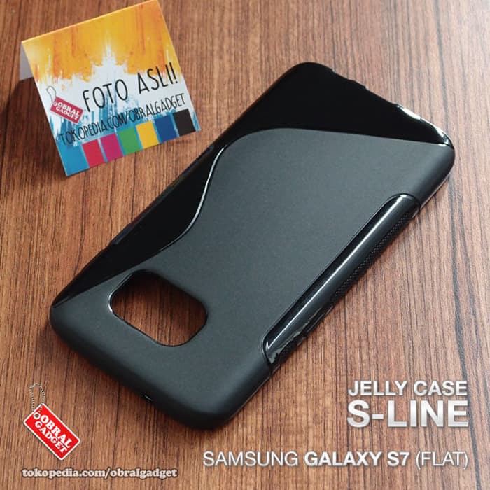Soft Jelly Case Samsung Galaxy S7 Flat Softcase Silicon Silikon Casing