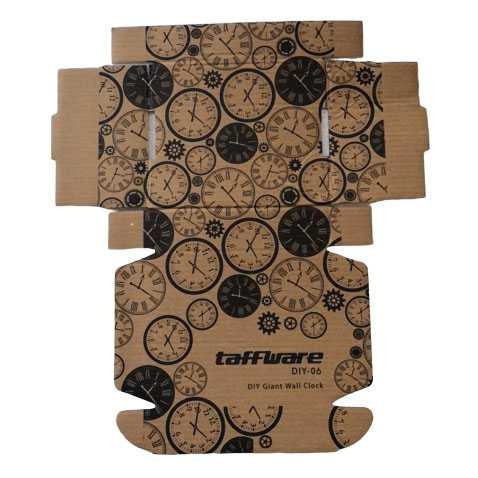 Best Seller ! Taffware Jam Dinding DIY Giant Clock Creative Design 30-50cm DIY-06